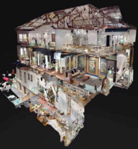 Matterport widok 3D Dollhouse